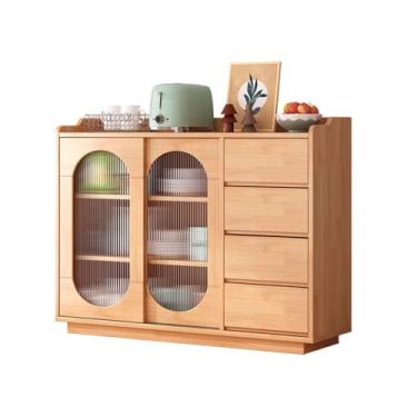 Imagem de Armário buffet para casa moderno armário de chá simples sala de estar sala de jantar armário lateral armário de armazenamento armário de cozinha armário de armazenamento aparador (A)