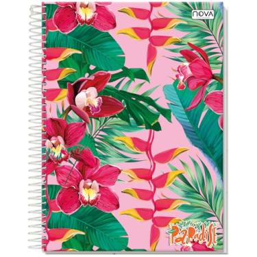 Imagem de CADERNO UNIVERSITÁRIO C/D ESPIRAL 15 MATÉRIAS 210 FLS PARADISE