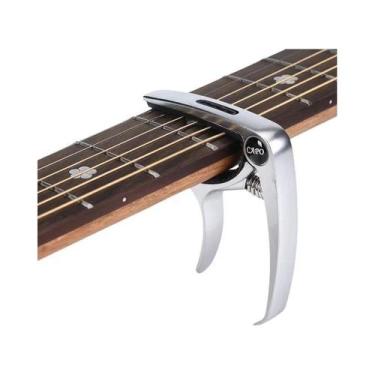 Imagem de Capotraste Profissional De Metal Para Guitarra, Afinador De Mão Única 