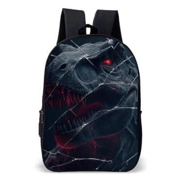 Imagem de Mochila Infantil Escolar Simples Tema Menino Dinosauro Dino - Use Nerd