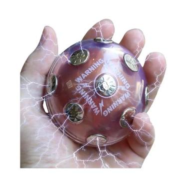 Imagem de Bola Magnética Elétrica Brilhante De Choque: Brinquedo Inovador Para A