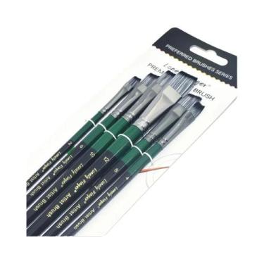 Imagem de Conjunto De Pincéis De Pintura Para Artistas, Para Acrílico, Óleo E Aq