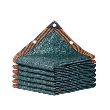 Imagem de 90% pano de sombra - Rede de sombra verde para plantas, estufa, pátio, tomate, galinheiro, canil de celeiro - Disponível em 9,3 x 13 pés, 9,9 x 19,7 pés, 16,4 x 39,4 pés, 66 x 49,2 pés