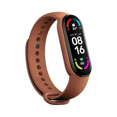 Imagem de Pulseira De Silicone Para Xiaomi Mi Band 4 5 6 7, Pulseira Esportiva M