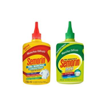 Imagem de KIT PROMO TIRA MANCHAS TRAD 100ml + TIRA MANCHAS MAXI 100ml - Semorin