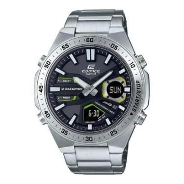 Imagem de Relógio Masculino Anadigi Casio Edifice A Prova D'Água EFV-C110D-1A3VDF-Masculino