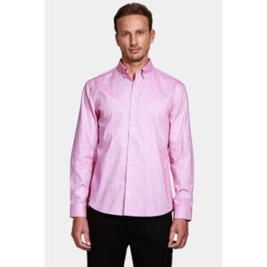 Imagem de Camisa Aramis Manga Longa Regular Oxford Button-Down Pink-Masculino