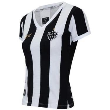 Imagem de Camisa Atlético Mineiro Retrô 1983 Éder Feminina-Feminino