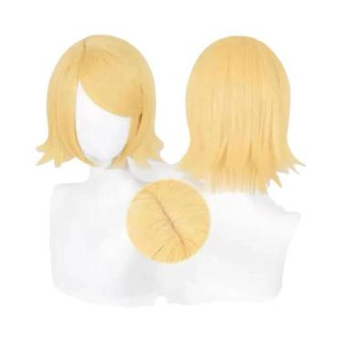 Imagem de Fantasia De Cosplay Vocaloid Rin Len Amarela, Uniforme De Marinheiro P