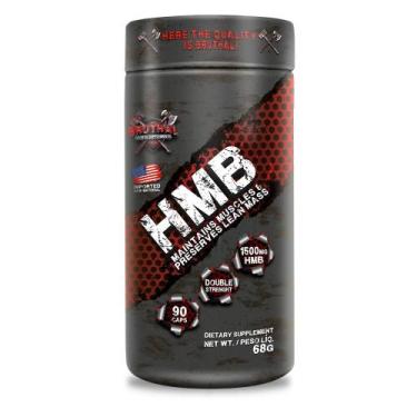 Imagem de HMB 1500mg 90 Cápsulas  Bruthal Sports - Bruthal Sports Supplements