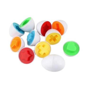 Imagem de Ovos Inteligentes Montessori, Brinquedos De Quebra-Cabeça 3D Para Cria