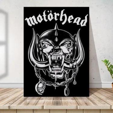 Imagem de Placa Quadro Rock Motorhead Impressão Direta No Mdf 30x30cm - ARTSIM