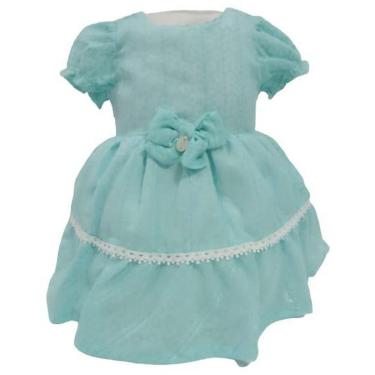 Imagem de Vestido Luxo Estampado Bebê Menina Paraiso Verão Ref 13956-Feminino