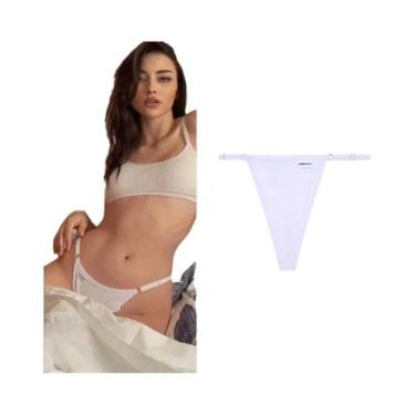 Imagem de Calcinhas Sexy De Algodão Para Mulheres, Cintura Ajustável, Baixa, Cor