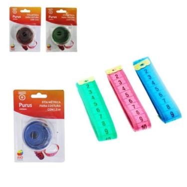 Imagem de Fita Metrica Para Costura Colors 1,5M Na Cartela - Rio Tijucas