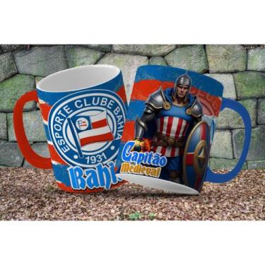 Imagem de Caneca Mascote Gladiador Times de Futebol - 325ml Personalizada - ABRA