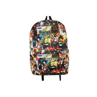 Imagem de Mochila escolar Attack On Titan Anime Children PU 33x17x45cm - yiweisa