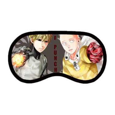 Imagem de Máscara Sleep Eye Cover One Punch Man Anime Super Soft - Yiweisai