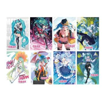 Imagem de Pôster Hatsune Miku Anime Art 28,5 x 42,5 cm (8 unidades/lote) - yiwei