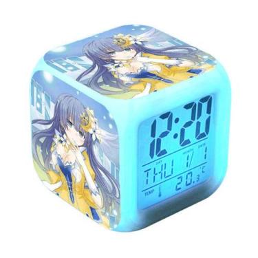 Imagem de Despertador digital LED Dates A Livess Square 8x8x8cm - yiweisai