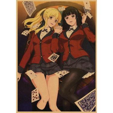 Imagem de Pôster: arte de parede, pintura decorativa, anime retrô Kakegurui - yi