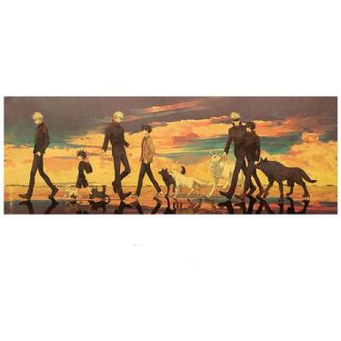 Imagem de Pôster Jujutsus Kaisens Anime Art 70x25cm em papel - yiweisai
