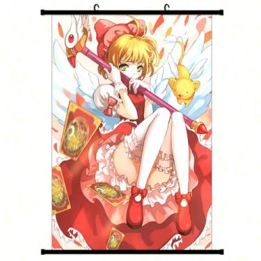 Imagem de Cartões de pôster de decoração de parede Captors Sakura Kinomoto 40x60