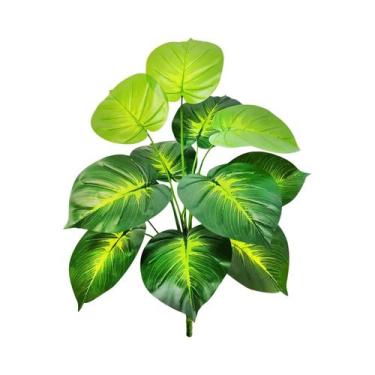 Imagem de Planta Artificial Lírio-de-água Roxo Com Folha De Maçã 57-105cm Em Vas