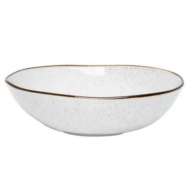 Imagem de Saladeira Tigela Travessa Bowl Baixela Em Porcelana 27 Cm Ryo Maresia 
