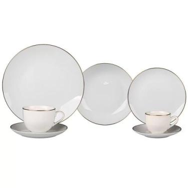 Imagem de Aparelho de Jantar 2 Pessoas 14 peças Legacy Gold Porcelana L'Hermitag