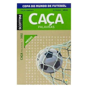 Imagem de Scottini Temático Caça-Palavras Copa Do Mundo Médio (32P) N.3002