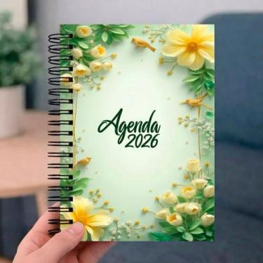 Imagem de Agenda 2026 Coleção Floral  1 Dia Por Página Tema:25 - Onor, 21