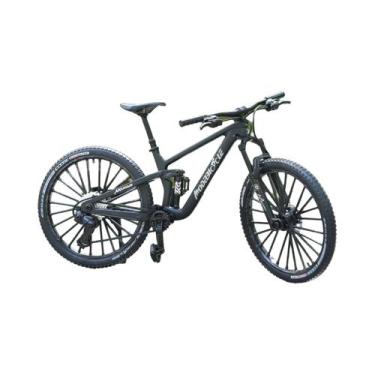 Imagem de Modelo De Bicicleta De Montanha Em Liga Metálica Escala 1:6 Com Engren