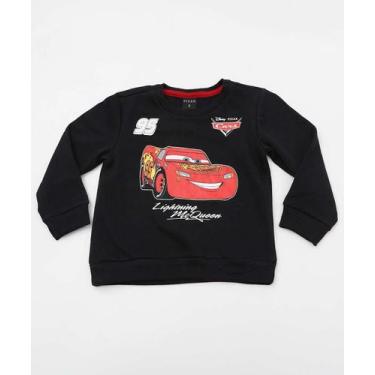 Imagem de Conjunto Infantil Moletinho Carros Disney Tam 1 a 3 Pr-42041, 3, Preto