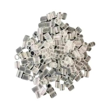 Imagem de Tubo Termoencolhível Adesivo De Queratina Preto Transparente Para Micr