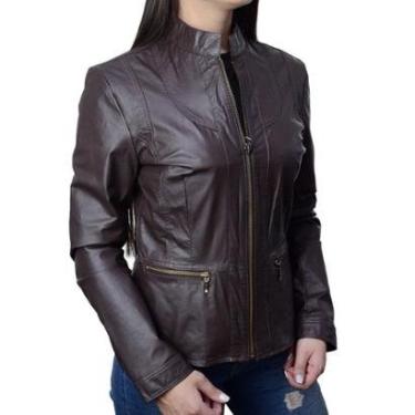 Imagem de Jaqueta Feminina Jack Couro Marrom - 01330-Masculino