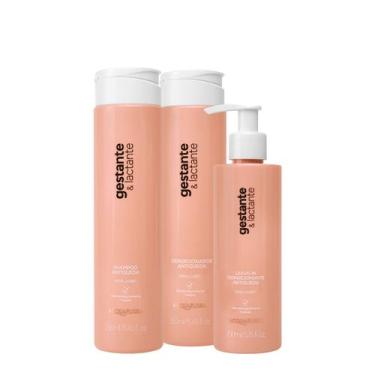 Imagem de Kit Acquaflora Gestante e Lactante Duo Leave-in (3 produtos)