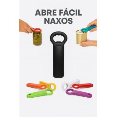 Imagem de Abre Fácil Naxos  Abridor Multiuso para Tampas, Garrafas e Latas  Prát