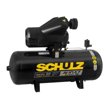Imagem de Compressor Ar 20 Pés Trifásico 220/380V 175PSI Audaz MCSV20/200 Schulz