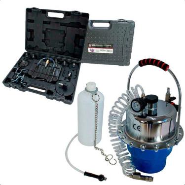 Imagem de Ferramenta Pneumática Sangria de Freio 10L SGT 990402K - Sigma Tools