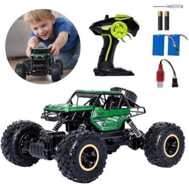 Imagem de Carrinho Off Road RC 4x4 Pneus Grandes Alta Resistência Entrega Ágil -
