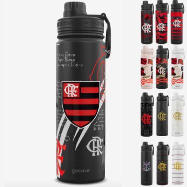 Imagem de Garrafa Térmica Gocase Fresh 650ml Oficial do Flamengo, FLA Urubu 24