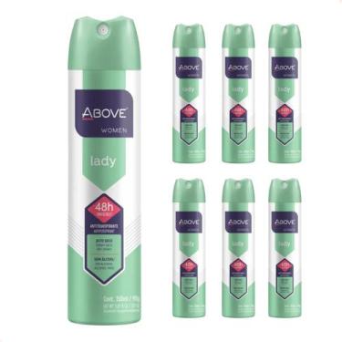Imagem de Kit com 6 - Desodorante Aerosol Above Lady Feminino 150ml