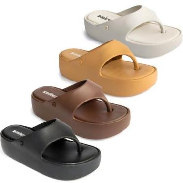 Imagem de Melissa Free Platform Thong Chinelo Original Casual 36088, Rosa, 33-34