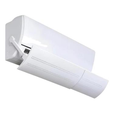Imagem de Defletor De Ar Condicionado Ajustável Modelo Split 100cm Branco - Clin