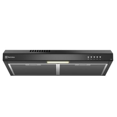 Imagem de Depurador de Ar Electrolux 60cm Preto Alto Poder de Sucção, Luz LED e Filtragem Dupla (...