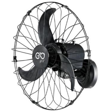Imagem de Ventilador De Parede Goar Oscilante 60cm 3 Pás Preto V60PPRR2 V60 Com 
