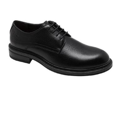 Imagem de Sapato democrata doha couro ref 597101 masculino, Preto, 42