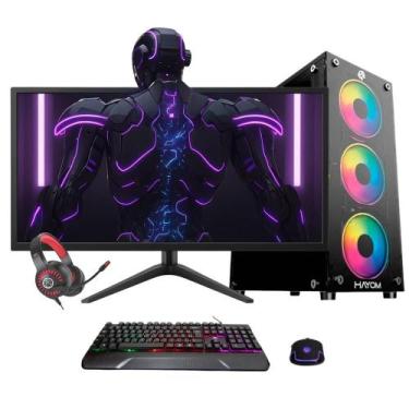 Imagem de Pc Gamer Intel i5 RX580 8gb  16gb de ram 480GB SSD Fonte 500w Gabinete