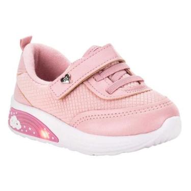 Imagem de Tênis Infantil Molekinha Bebê Meninas Com tiras autocolantes 2731.203,